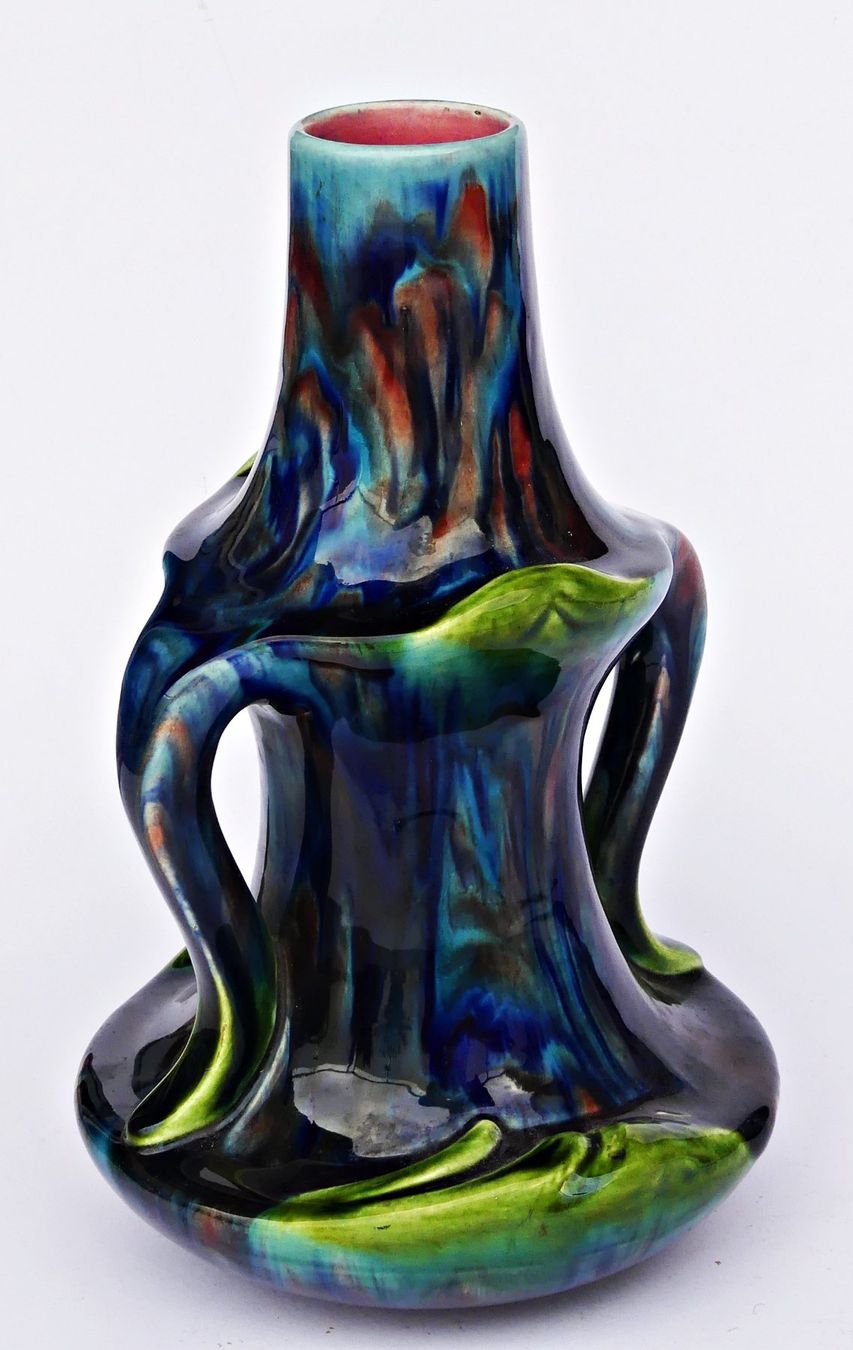 Vasi & Recipienti: Grosse Jugendstil-Vase SARREGUEMINES – Usato da Ostermundigen venduto da TImgad 2