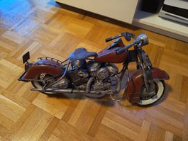 Motorrad Modell Metall braun guter Zustand