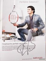 Roger Federer - Autogramm Magazinbild