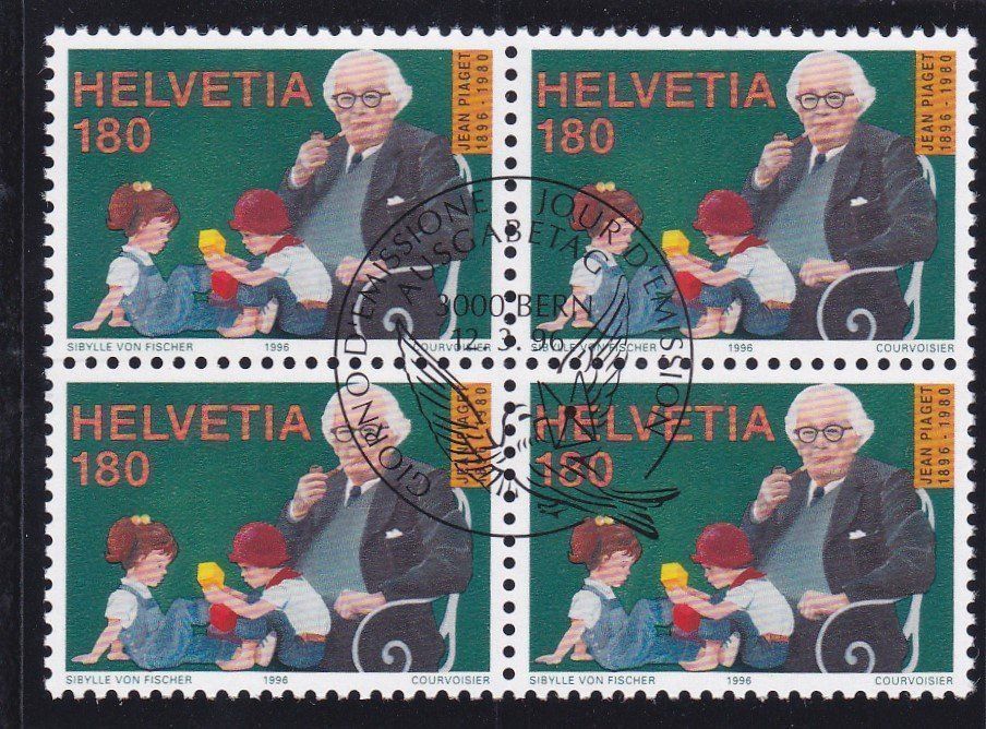 Tutti i francobolli: ET 4er Block Werbemarken 1996 – Nuovo (secondo la descrizione) da Schliern b. Köniz venduto da joni20 4