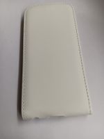 Weisses Leder iPhone 6 Case, Flip Case, Schutzhülle
