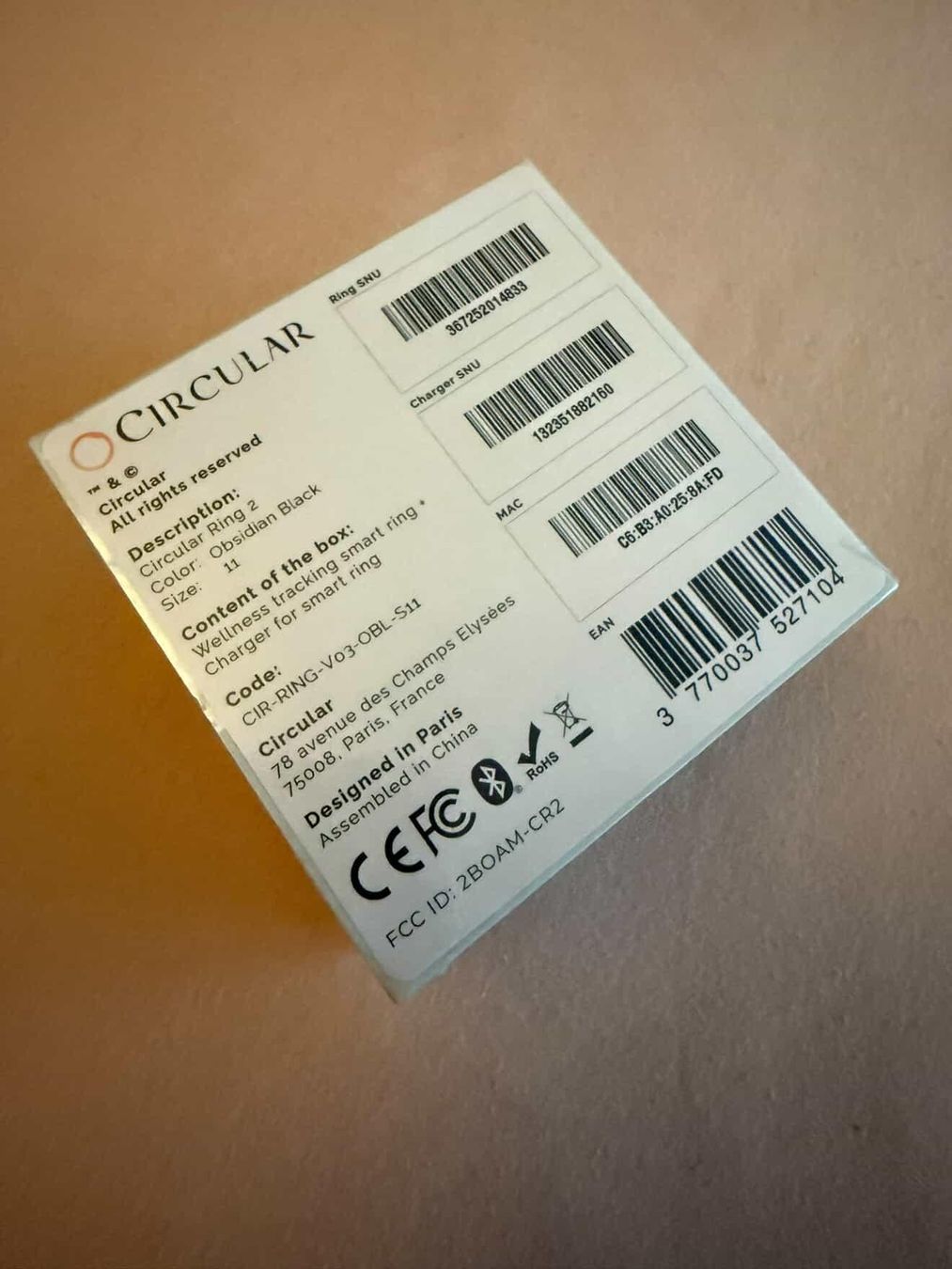 Appareils médicaux: Circular Ring 2 – Neuf avec emballage d'origine à Wabern par konbini 1