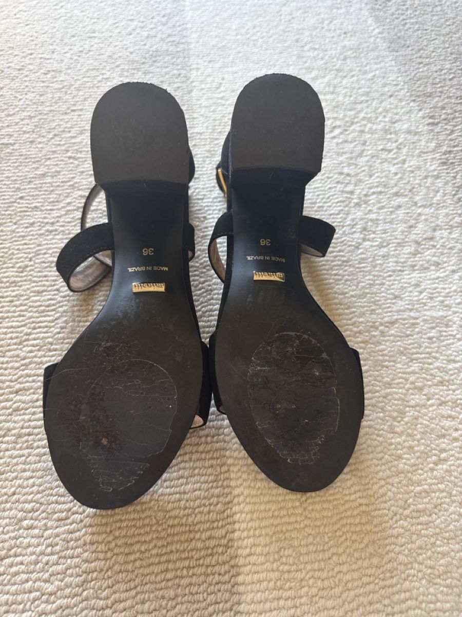 Scarpe da donna: Minelli - Sandales noires à talons – Usato da Genève venduto da cece22 6