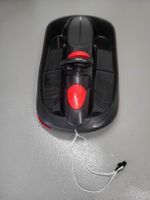Schlitten mit Lenkrad schwarz/rot guter Zustand