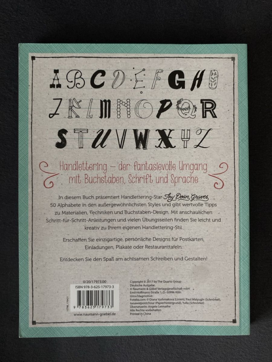 Libri: Handlettering Handbuch – Nuovo (secondo la descrizione) da Gelterkinden venduto da lou_8ytl 1