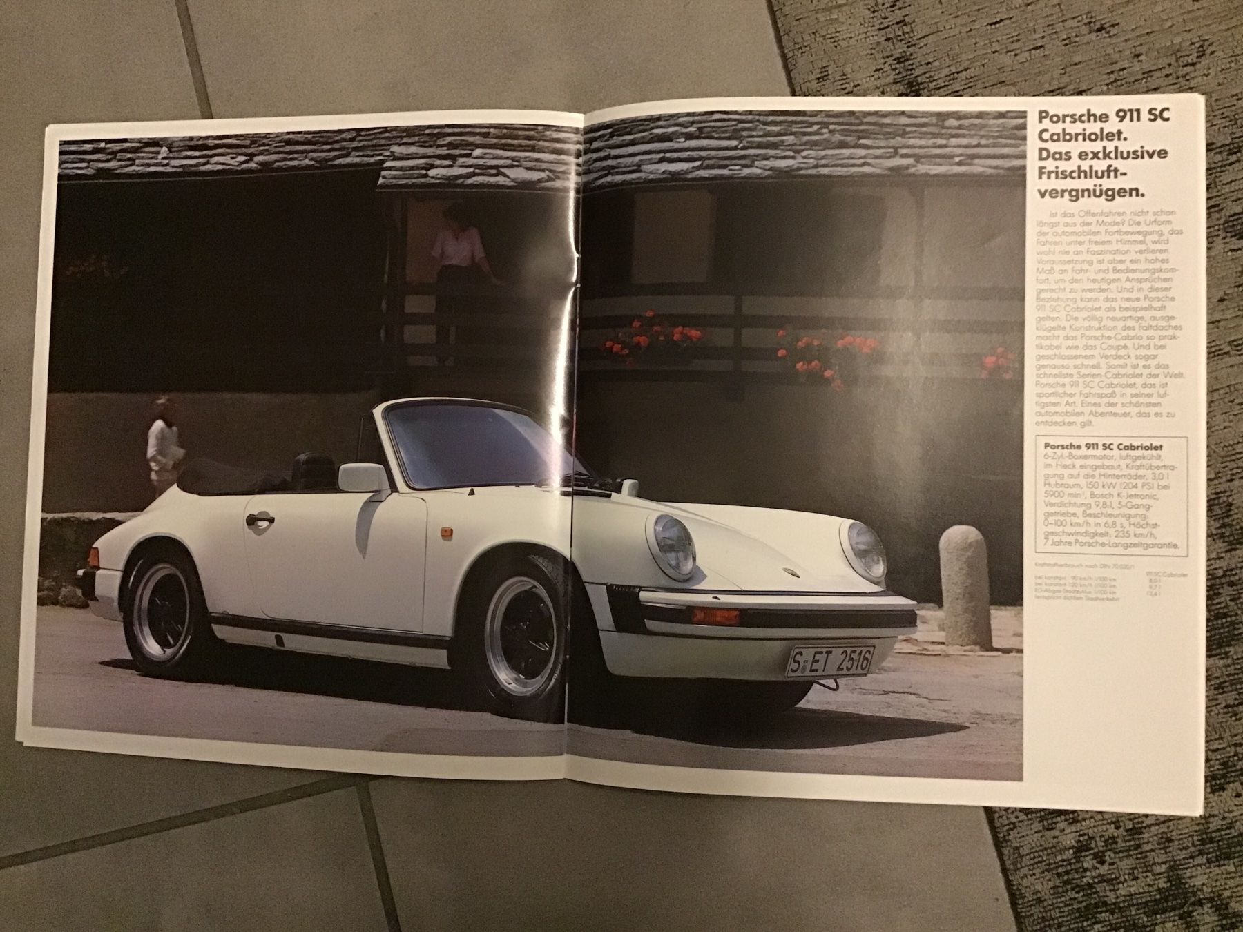 Porsche Dokumente: Porsche Programm Verkaufsprospekt 36 Seiten, Juli 1982 – Gebraucht aus Scherzingen von Starseller62 5