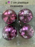 4X Weihnachtskugeln_Boules de Noël_Palline di Natale_Baubles