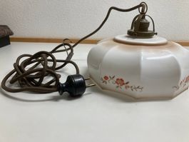 Vintage Lampenschirm Glas