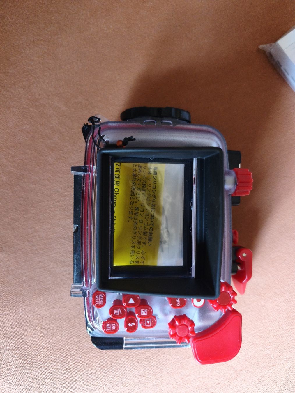 OM System Appareil photo: OM System TG-7 camera red with PT-059 underwater housing – Neuf (Voir description) à Zürich par oce_rr8n 2