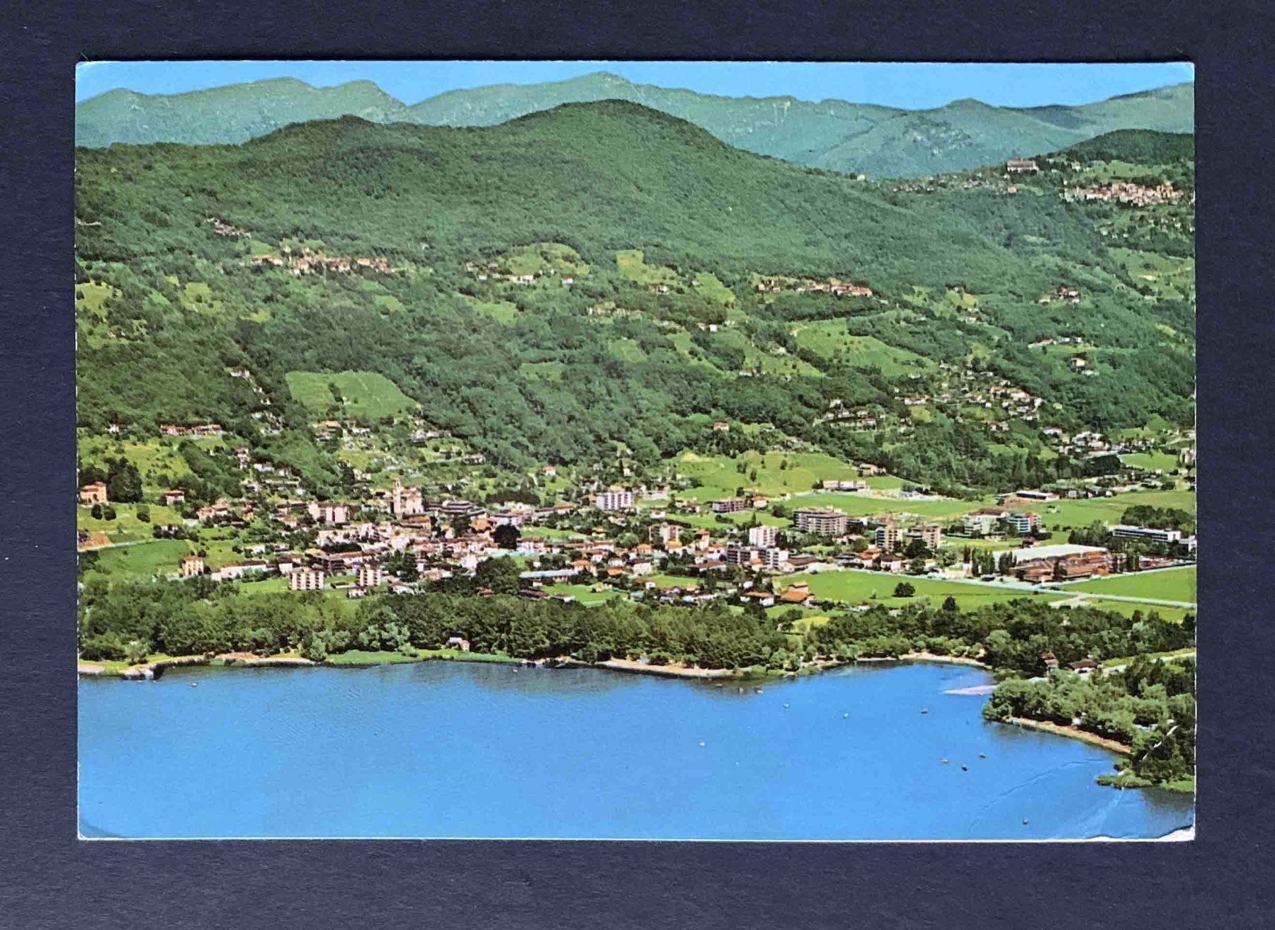 Cartoline postali: AK AGNO Lago di Lugano – Usato da Goldau venduto da artelier1