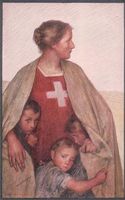 Fête Nationale Suisse 1917 Editeur en rouge (606)