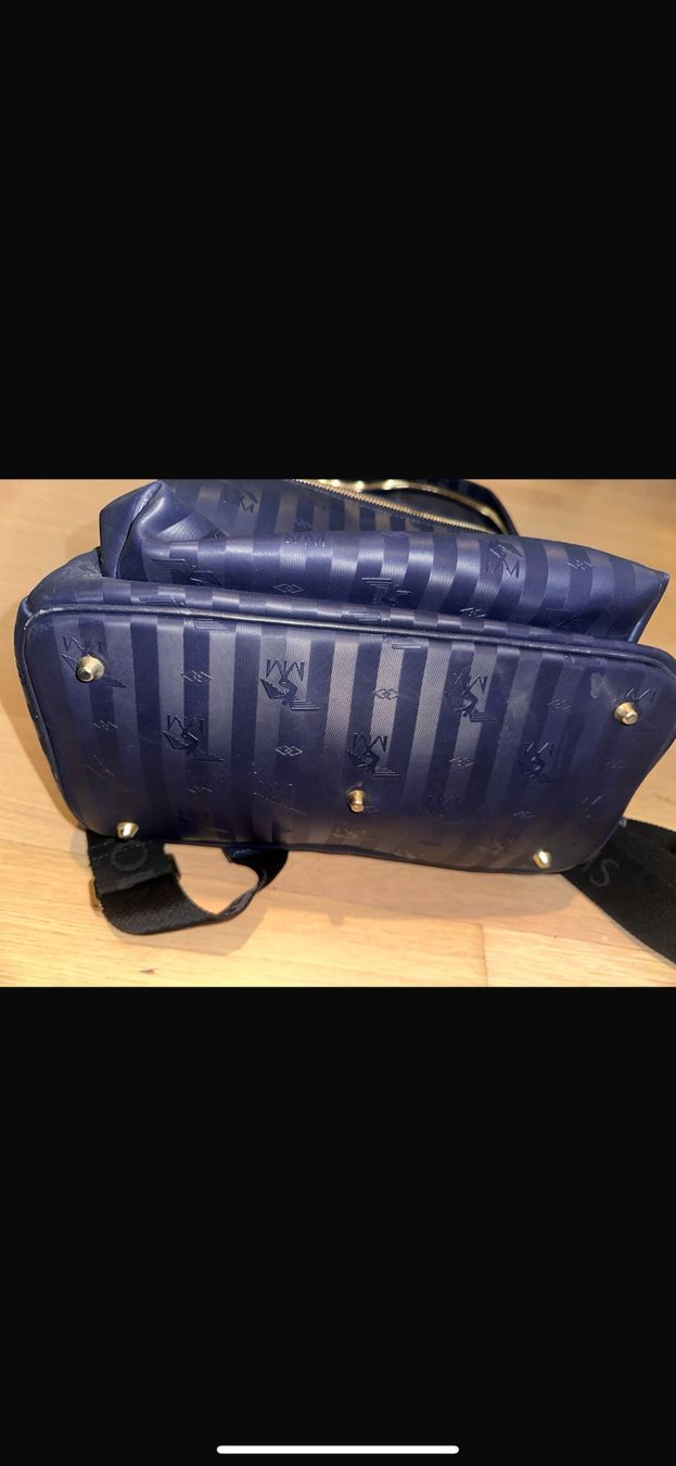 Maison Mollerus Zaini: Maison Mollerous Rucksack Dunkelblau – Usato da Dübendorf venduto da eld_5pbv 3