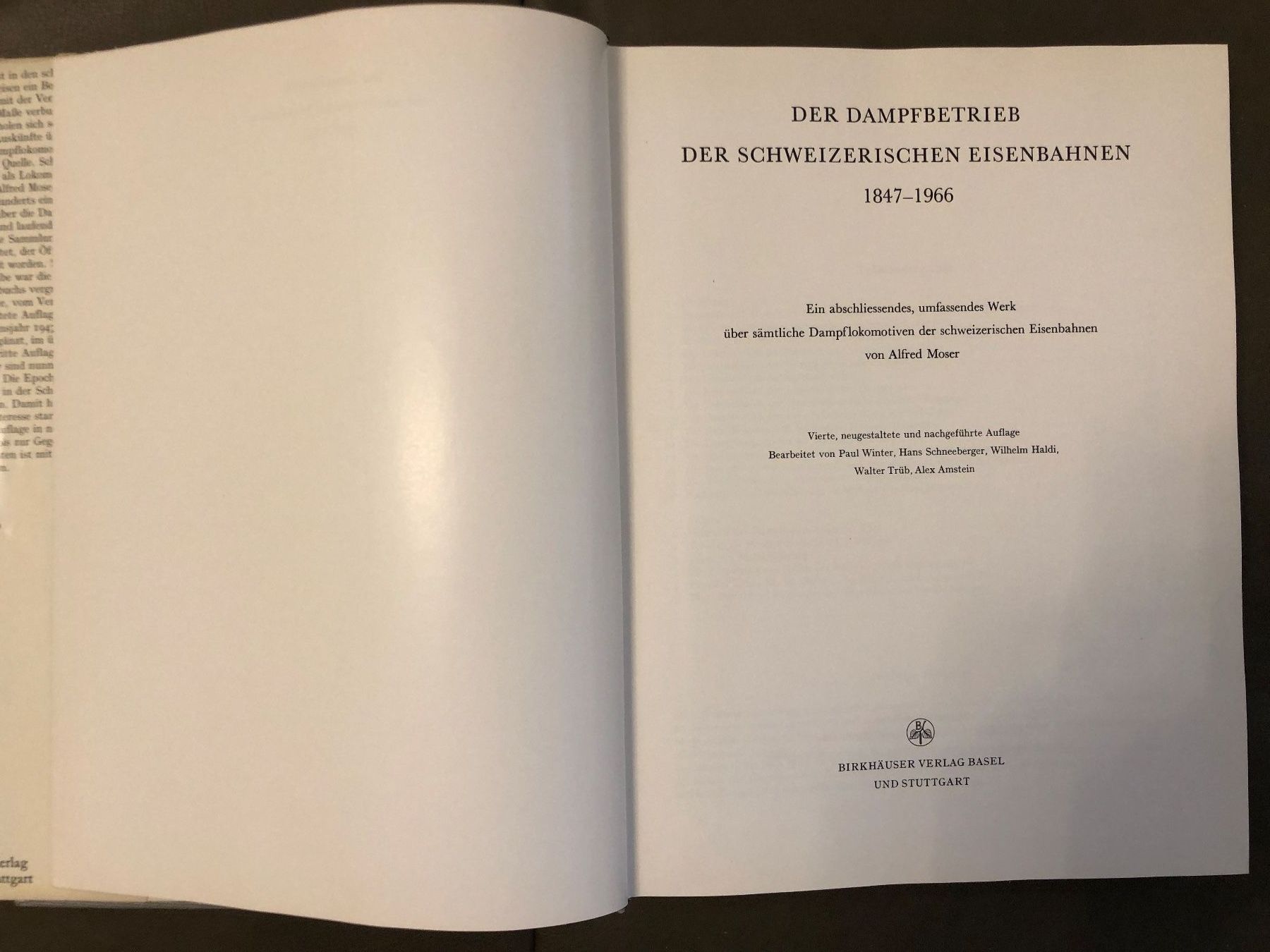 Libri: Buch Der Dampfbetrieb der Schweizerischen Eisenbahnen 1847 – Usato da Nunningen venduto da anclaudia 2