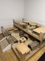 Kleintiertraum Meerschweinchen Gehege 160x200cm