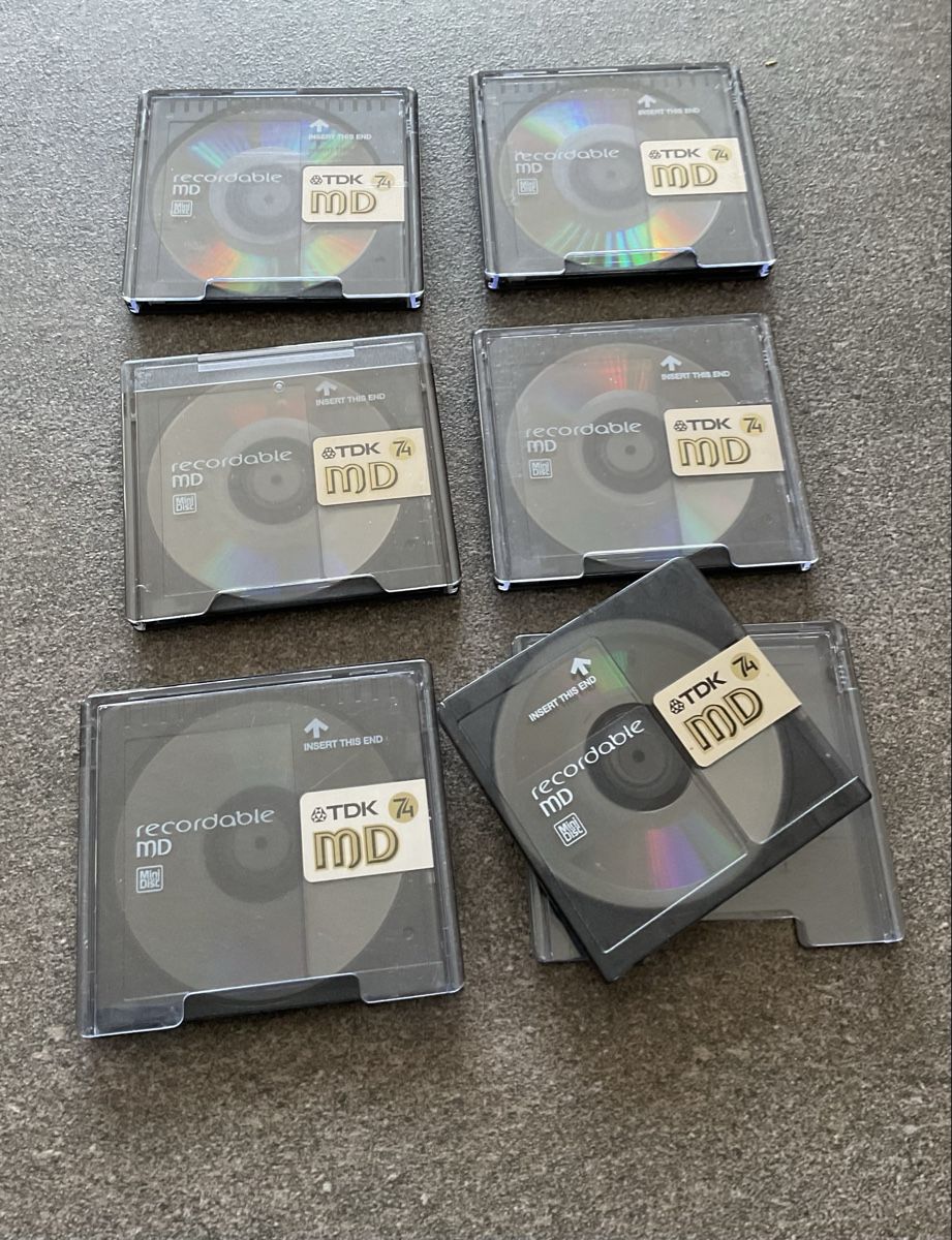 Minidisc: TDK MiniDisc MD 74 - 6 Stk.  – Usato da Jegenstorf venduto da BAVARIA4CH
