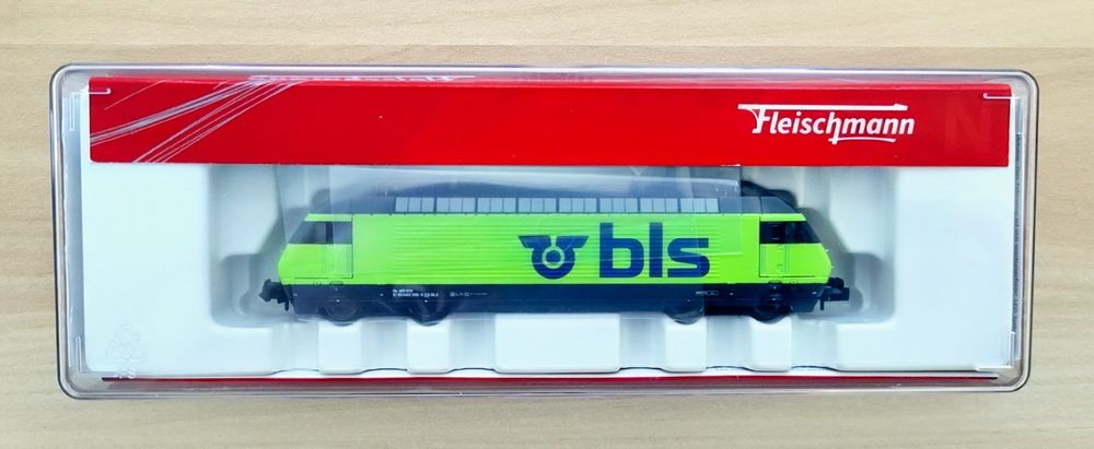 Fleischmann 731471: DCC + Sound Locomotive électrique RE 465 BLS Ep.V 1:160