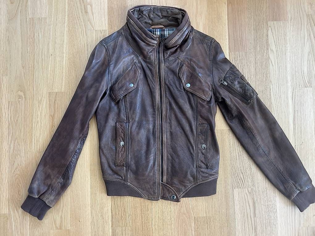 Giacche: Lederjacke dunkelbraun - Leonardo XS – Usato da Winterthur venduto da ger_w2ft