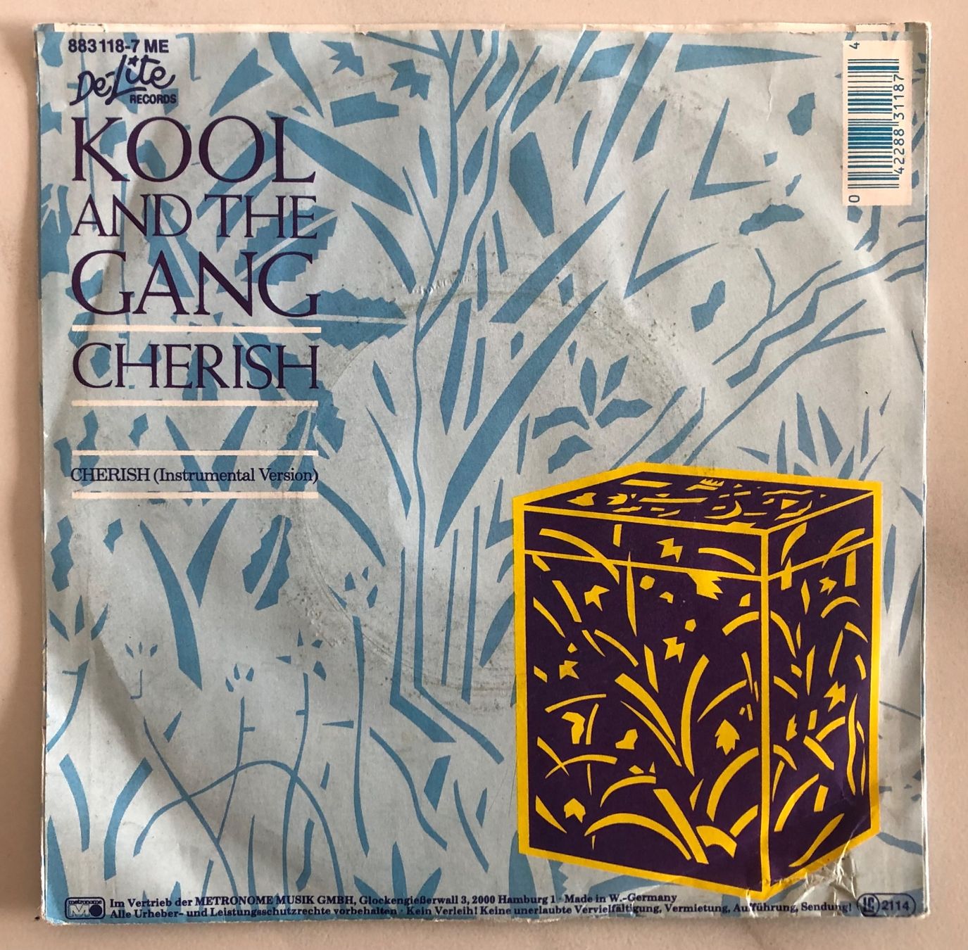Dischi in vinile: KOOL AND THE GANG - CHERISH – Usato da Poliez-Pittet venduto da Newtown-Records 1