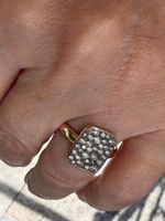 Pomellato Sabbia Ring 54 m. Diamanten 750 18K  m. Zertifikat