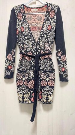 NP 389.- Odd Molly Luxus Strickjacke mit Rosen S M zu Nile