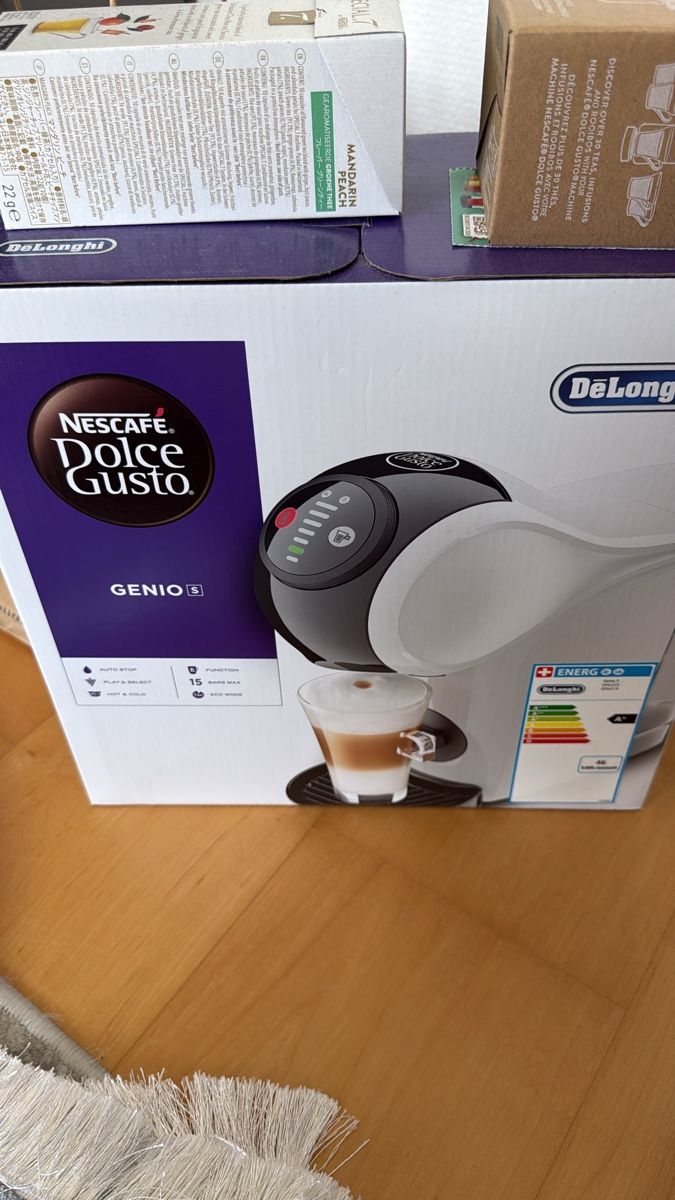De'Longhi Kaffeemaschinen & Espressomaschinen: Dolce Gusto Genio S Kaffeemaschine + Special T Zubehör – Neu und originalverpackt aus Freidorf TG von Iris1970