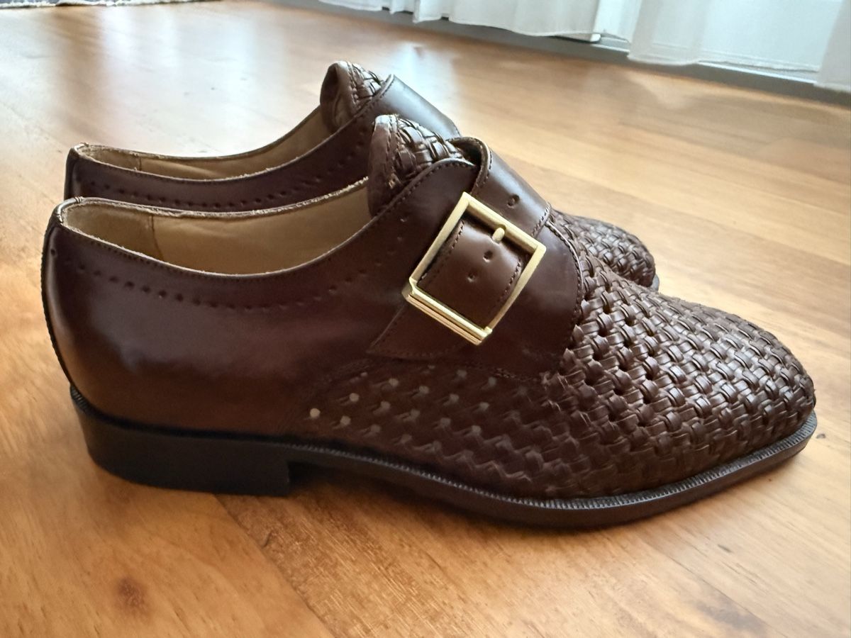 Bally Scarpe da uomo: Geflochtener Herrenschuh Bally – Nuovo (secondo la descrizione) da Winkel venduto da Sommerwind02