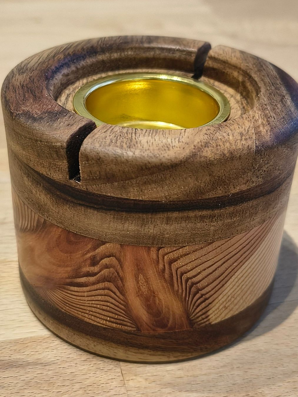 Kerzenständer: Windlicht Teelichthalter Holz / Glas – Neu (gemäss Beschreibung) aus Jona von odloreg 2