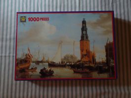 King Puzzle - The Amsterdam Harbour - 1'000 Teile - M205