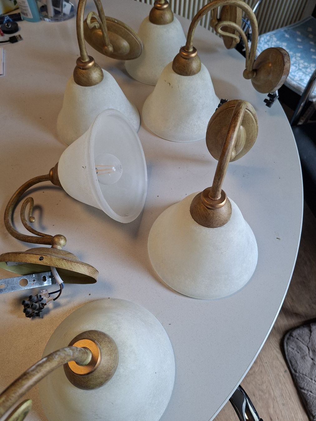 Lampade: Wandlampen 6er Set – Usato da Oberhasli venduto da Cortina 1