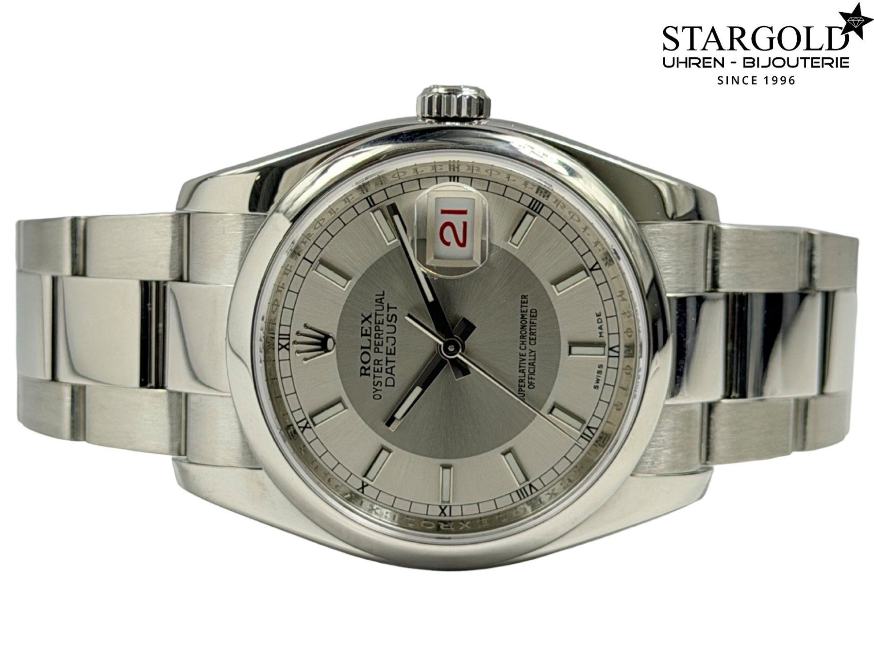 Rolex Orologi: Rolex Datejust 36 - 116200 – Usato da Zürich venduto da Stargold-Uhren 3