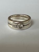 ring 925 silber, G57, B8mm, 15.1gr. (2)