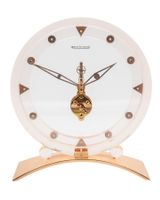 Jaeger-LeCoultre 8 Days Desk Clock Vintage Plexiglas