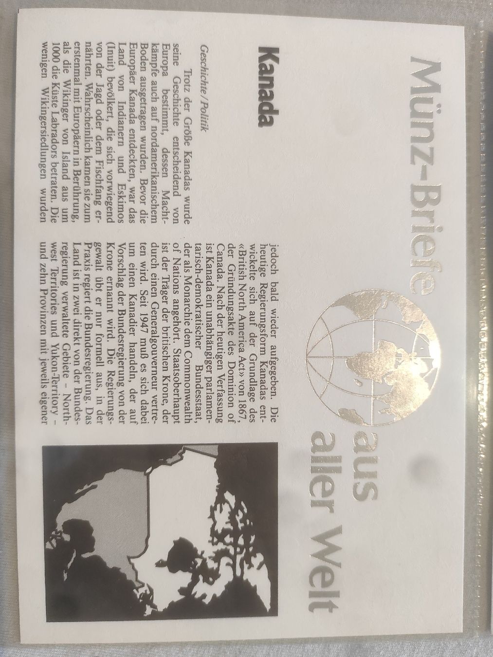Tutti le monete: Münzbrief Kanada 1983 – Usato da Zürich venduto da Hamaster 5