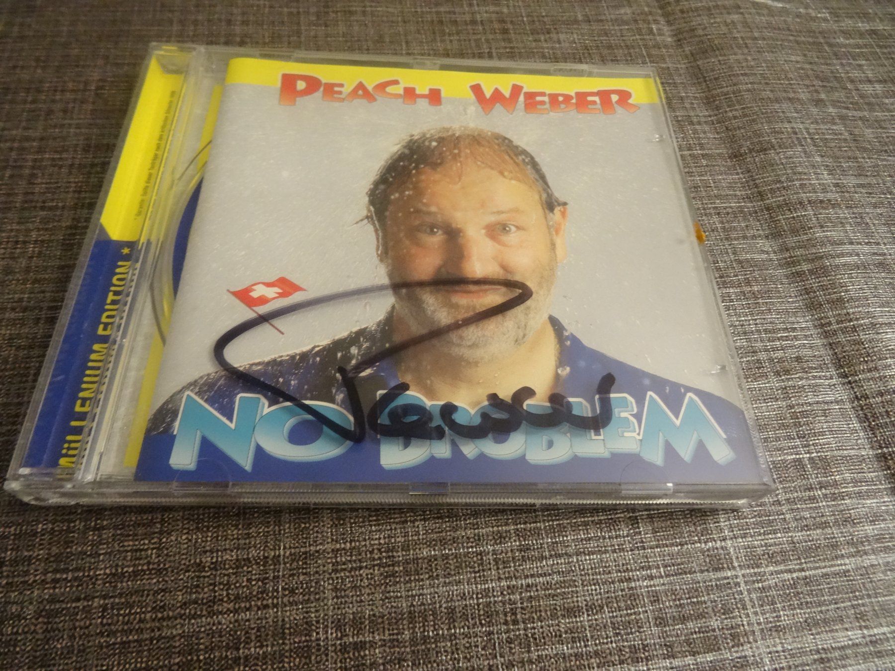 CD: Peach Weber - No Broblem CD - Signiert – Usato da Olten venduto da Disc-Ausverkauf