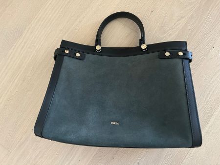 Furla Damen Handtasche Grün/Schwarz – Herbst Chic!