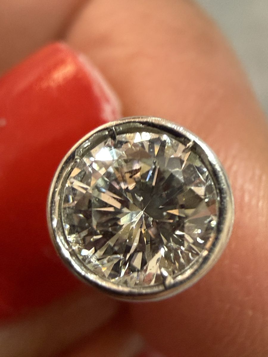 Orecchini pendenti & Orecchini a lobo: Diamant Ohrstecker – Difettoso da Oberhof venduto da RealStone 6