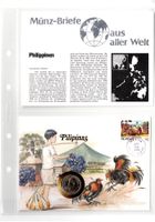 Philippinen_1986_Münzbrief mit Beschreibung