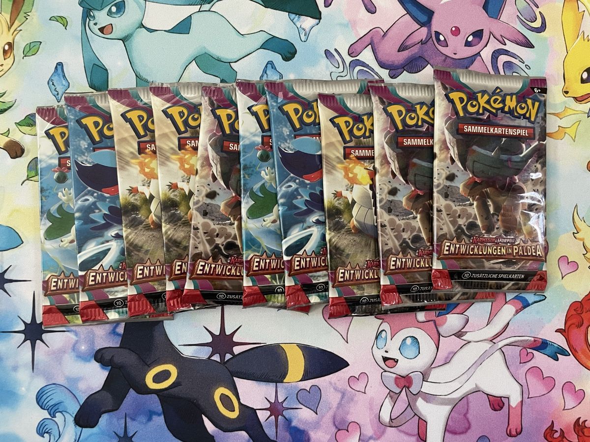 Pokémon Carte collezionabili: Pokemon Paldea Evolved Booster DE 10x – Nuovo e nell'imballaggio originale da Wallisellen venduto da ale_v9vd