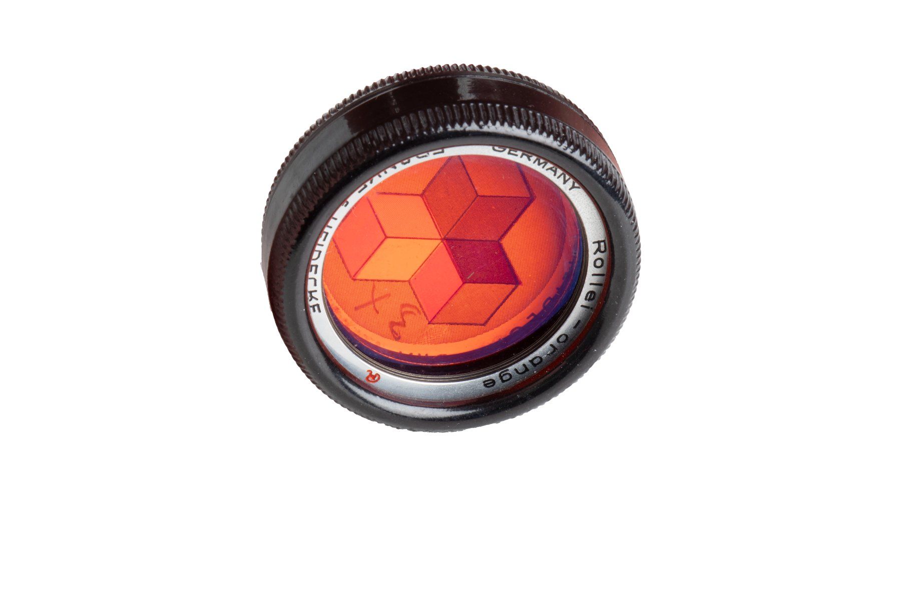 Rollei Obiettivi: ROLLE ORANGE FILTER für ROLLEIFLEX – Usato da Emmen venduto da chromaton 1