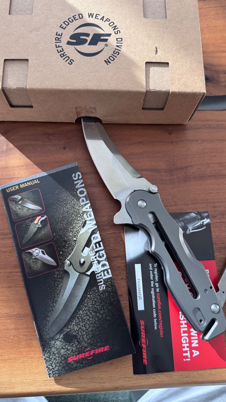 Coltelli tascabile: SureFire Knife EW-08 – Nuovo e nell'imballaggio originale da Uhwiesen venduto da Thom 3