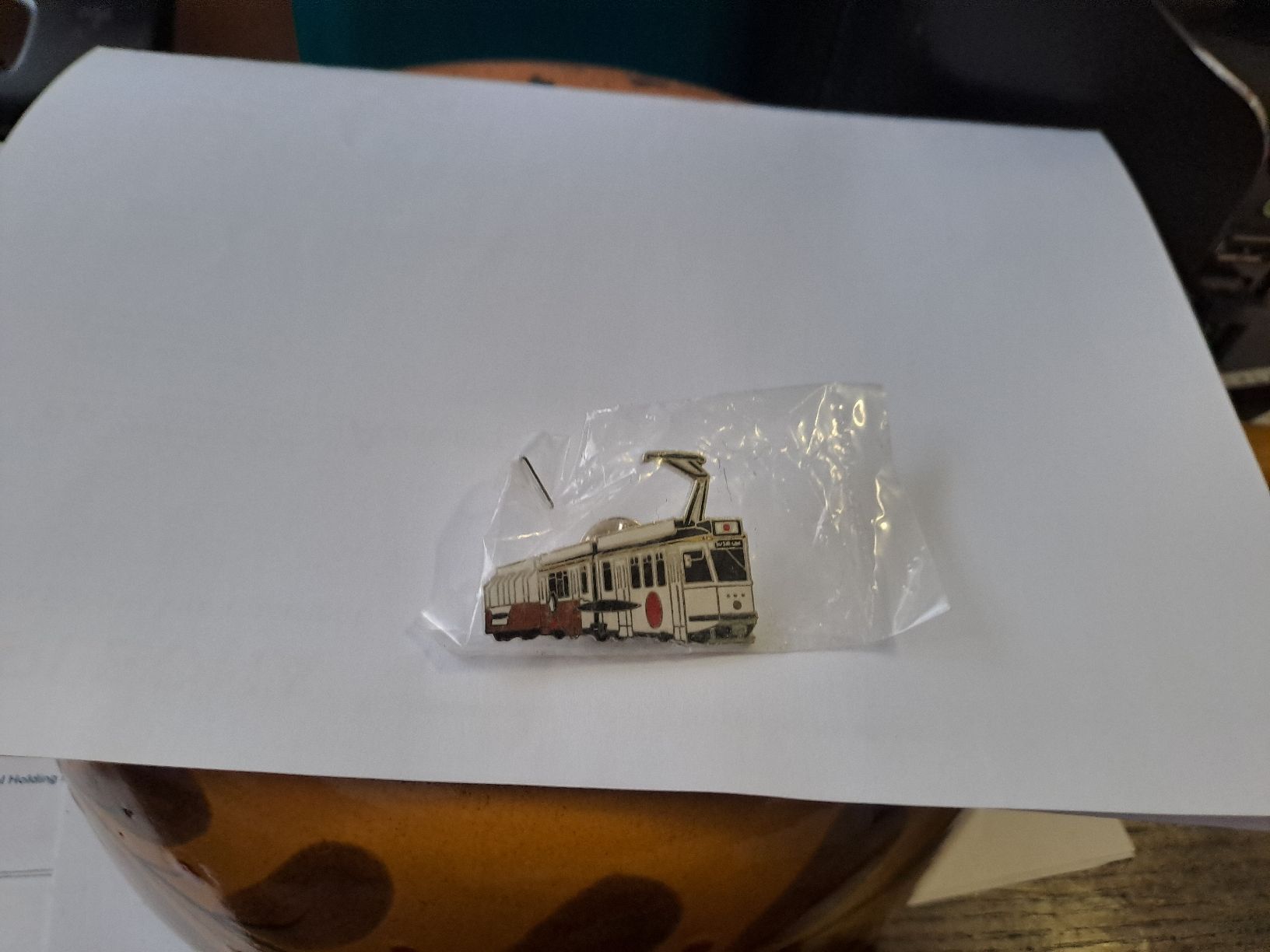 Plaketten & Abzeichen: Anstecker Tram Modell neuwertig – Neu und originalverpackt aus Zürich von Schoebi19 1