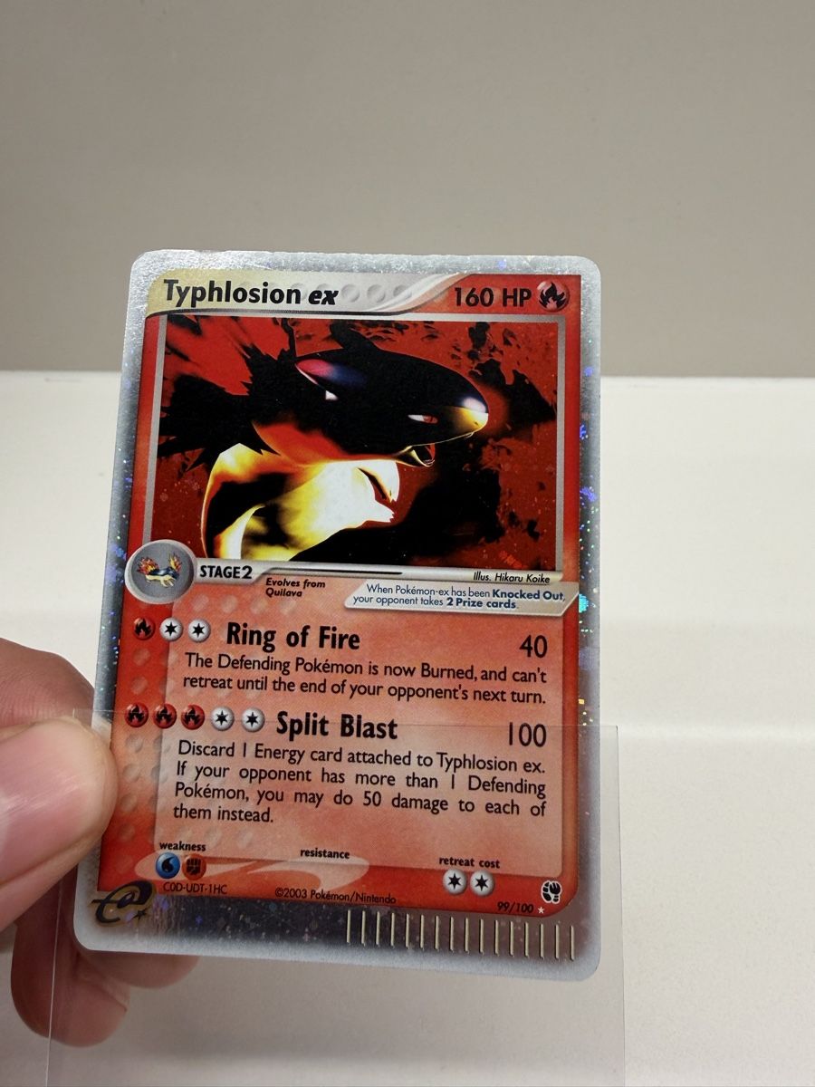 Pokémon Cartes à collectionner: Thyplosion ex Ultra Rare ex Sandstorm 2003 – D'occasion à Arlesheim par WungaBunga 3