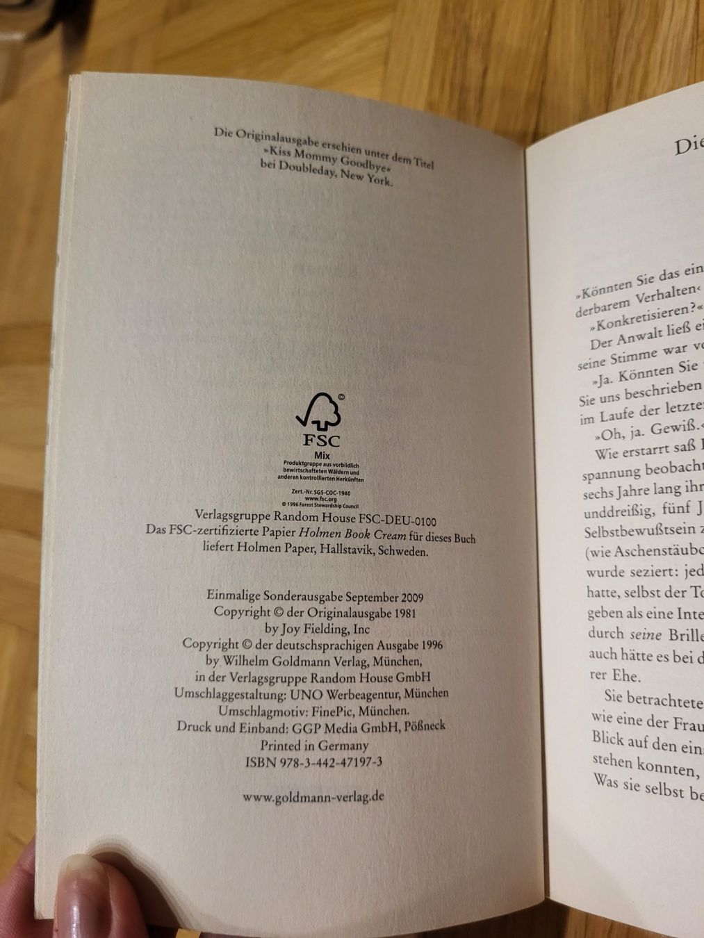 Libri: Buch, Sag Mami Goodbye – Usato da Buchrain venduto da Mel_Sp 3