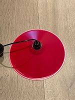 Rote Vintage IKEA Hängelampe Typ 501 Durchmesser 30cm