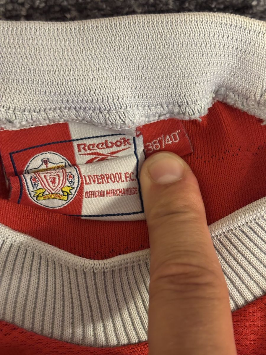 Canottiere & Pantaloni: FC Liverpool Trikot 98/99 RARE – Usato da Brütten venduto da Swerman1984 4