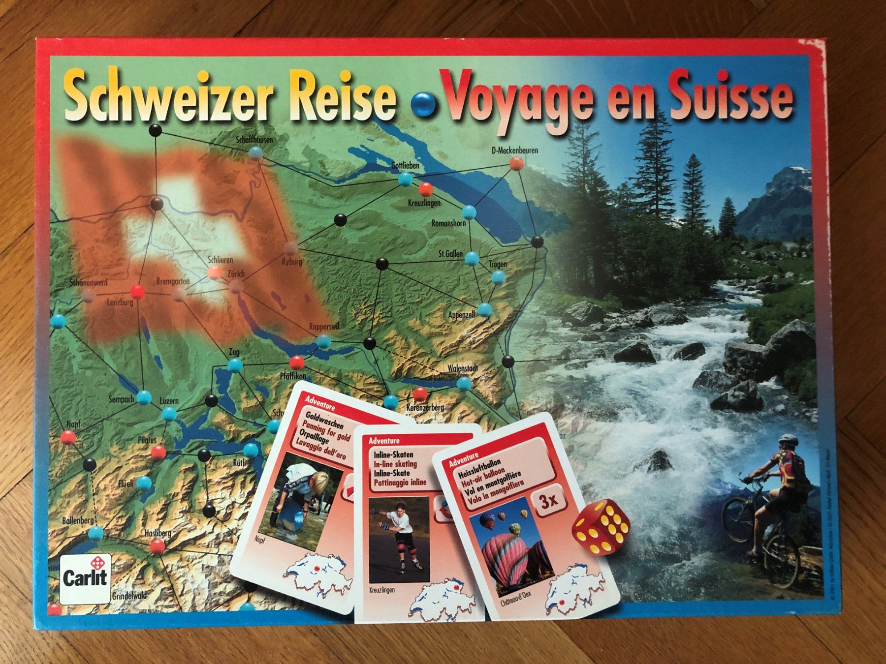 Giochi: Jeu Voyage en Suisse – Usato da Genève venduto da SwissLX23