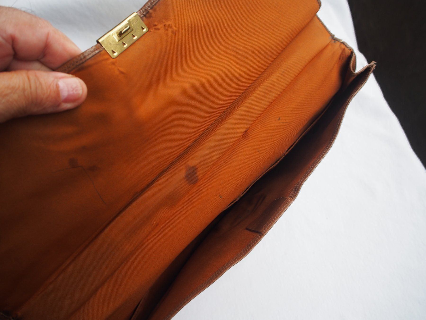 Portes-serviettes: cartable en cuir tendre "LOMGCHAMP" – D'occasion à Meyrin par SRemka 2