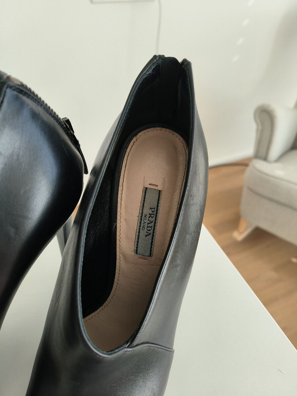 Prada Scarpe da donna: Prada Leder Stilettos Heels – Usato da Küsnacht ZH venduto da Helenassecondhand 1