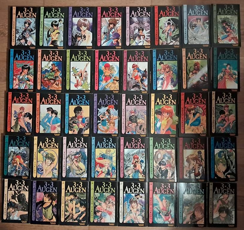Comics: 3x3 Augen 1-40 Deutsch – Gebraucht aus Zürich von sai24 1