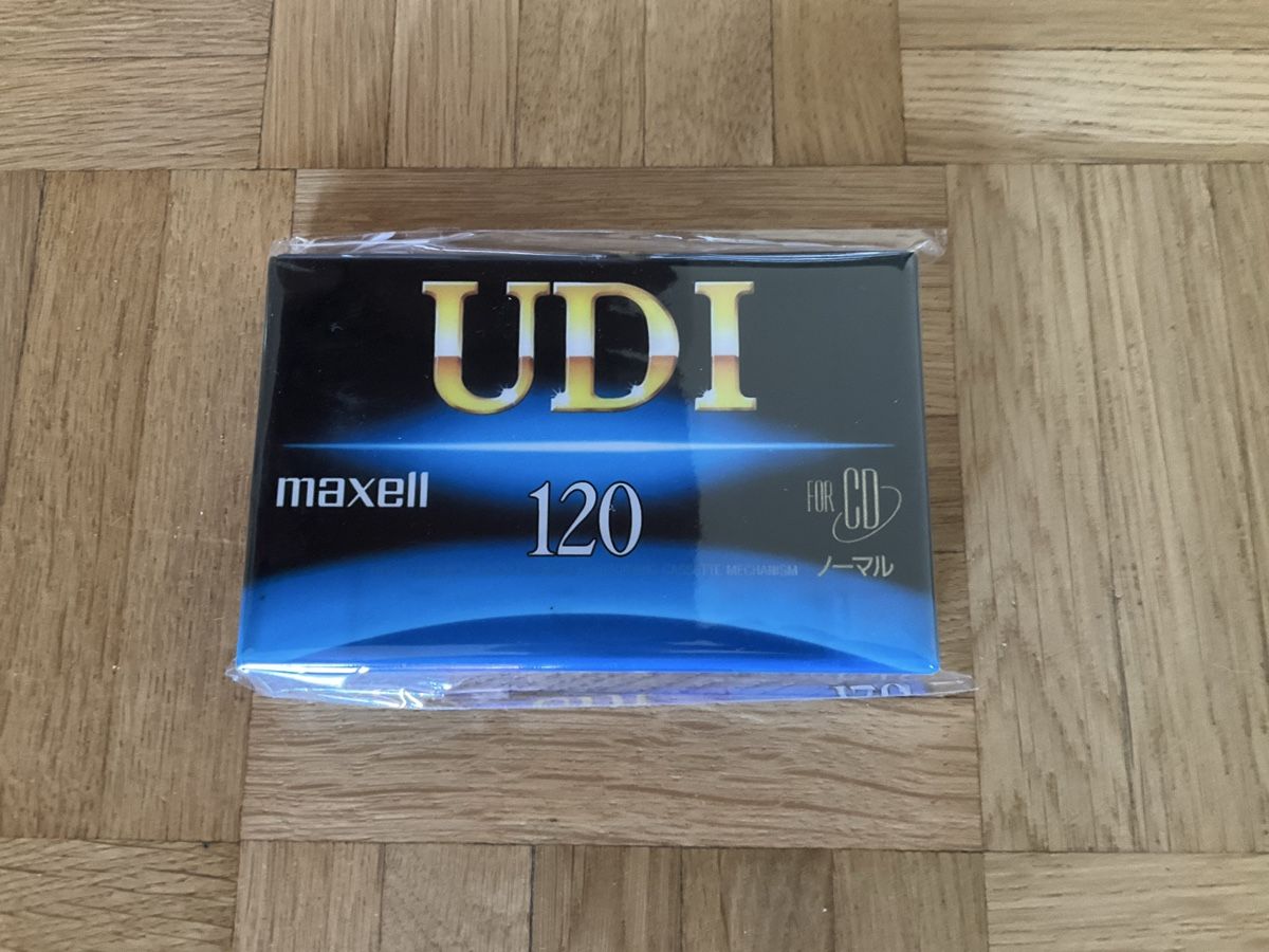 Musicassette: Maxell UDI I 120 – Nuovo e nell'imballaggio originale da Steffisburg venduto da miatigi